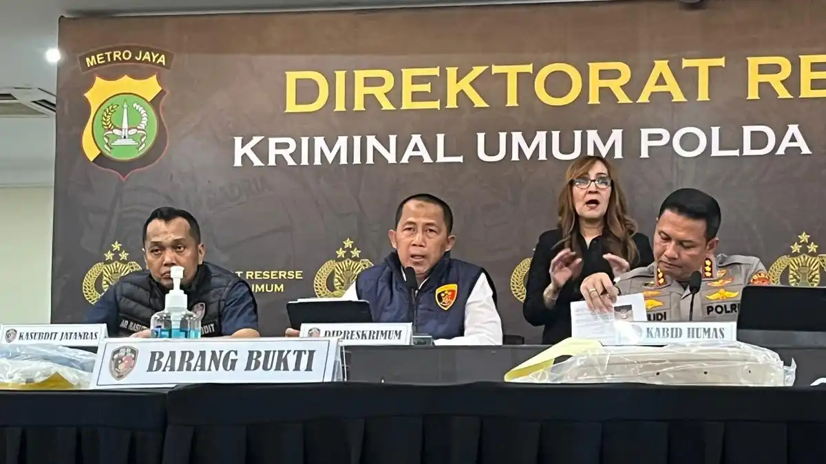 Polisi Ungkap Rangkaian Pembunuhan Berencana di Kos Pinang Ranti