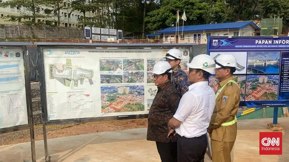 Proyek Tampungan Air DKI Ditargetkan Pangkas Risiko Banjir Jakarta