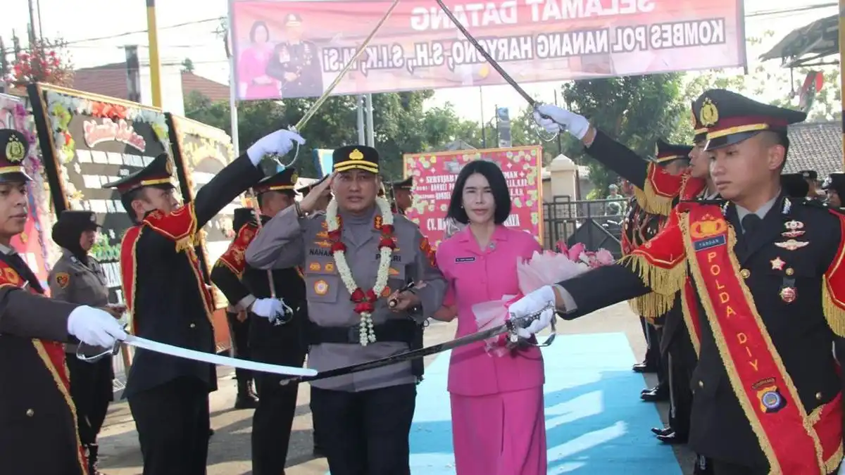 Pergantian Cepat Pimpinan Polresta Sleman Setelah Serah Terima Jabatan