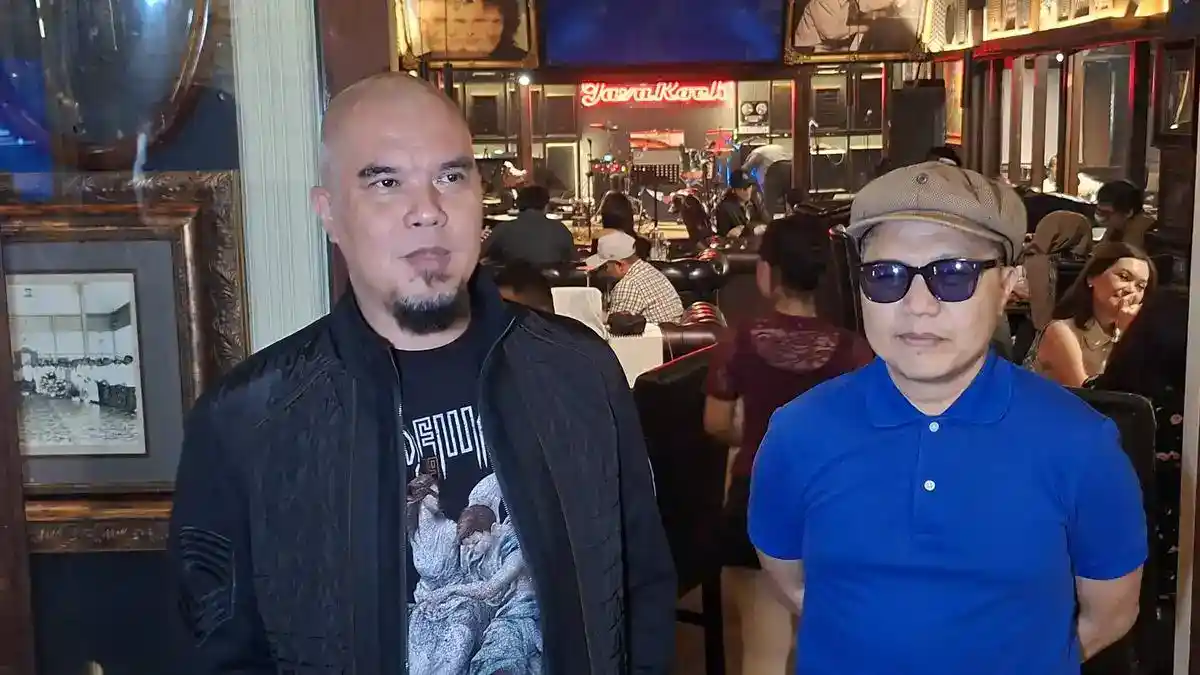 Malam Karaoke Ahmad Dhani dan Sandhy Sondoro Diwarnai Salah Sebut Nama