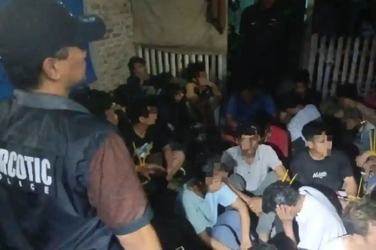 Operasi Narkoba di Medan Area, 29 Orang Jalani Pemeriksaan Awal