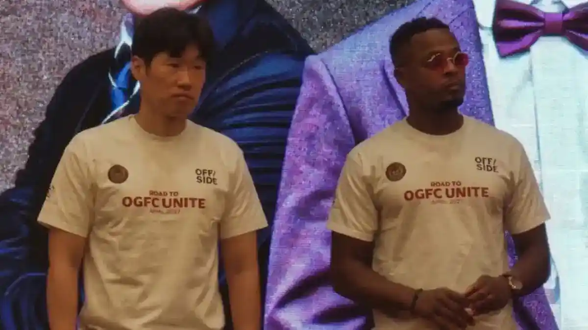 Park Ji-sung dan Patrice Evra Bawa Misi Wisata Olahraga ke Jakarta