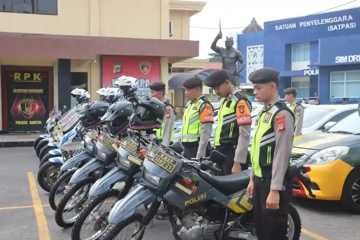 Operasi Patuh Progo 2026 di Bantul Libatkan 150 Personel
