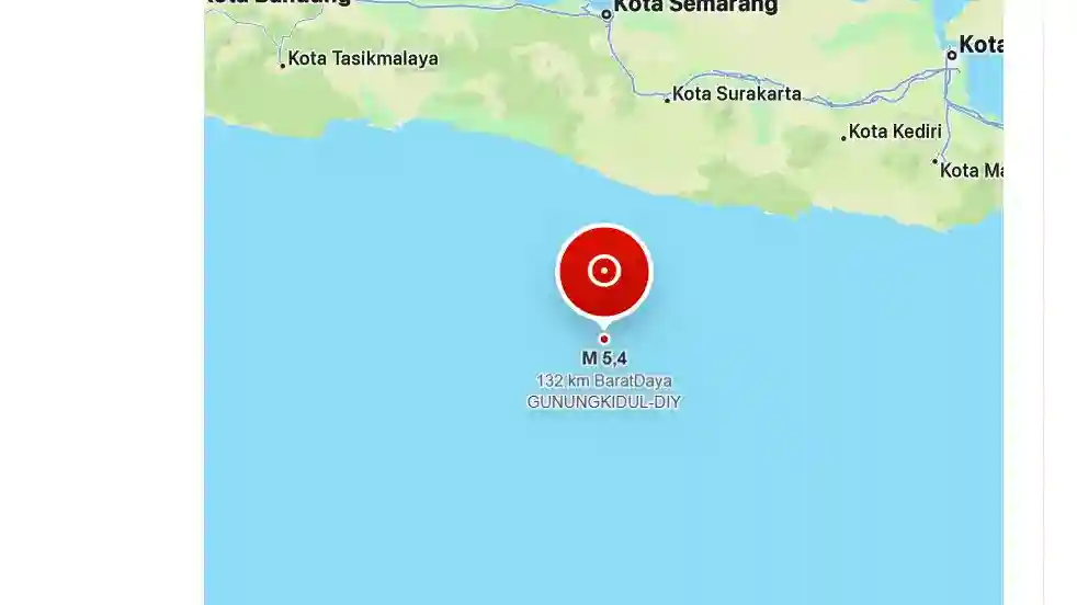 Gempa M5,4 Guncang DIY, BMKG Catat Getaran Susulan dan Imbau Warga