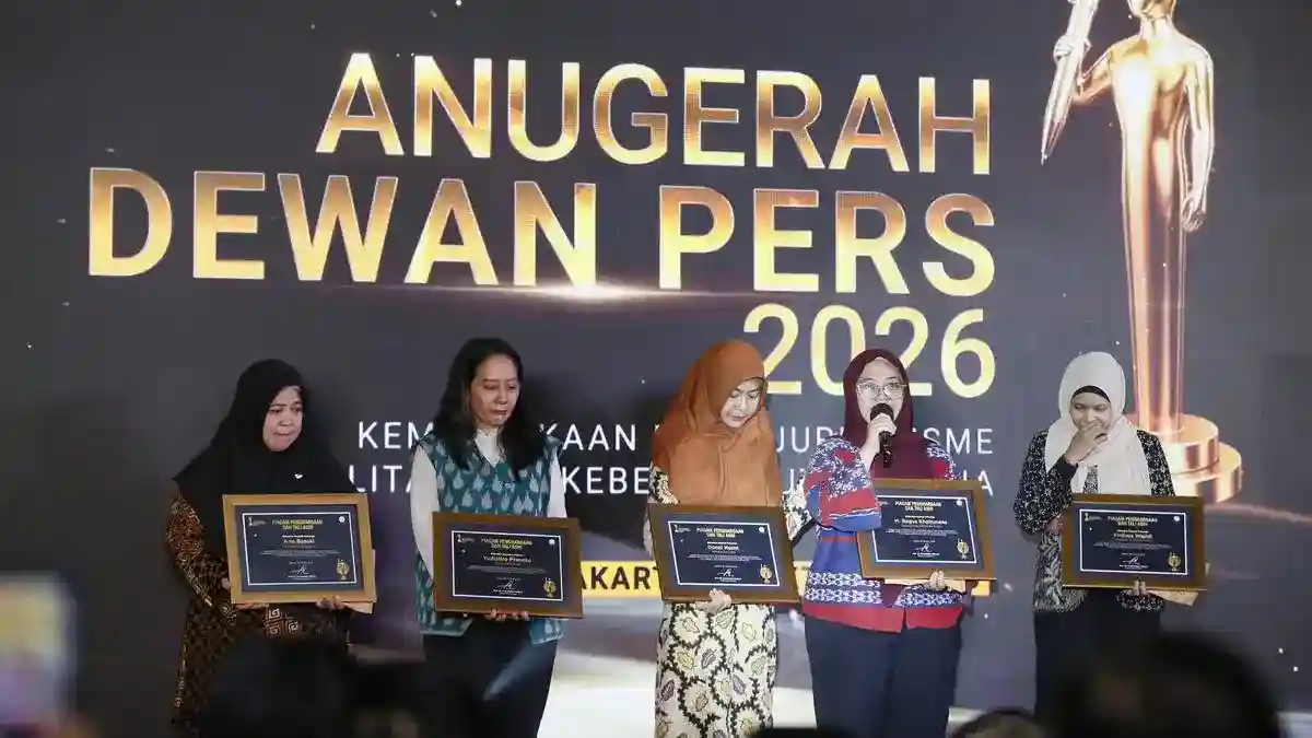 Lima Jurnalis yang Hilang Kontak Saat Meliput Erupsi Anak Krakatau Dikenang di Anugerah Dewan Pers