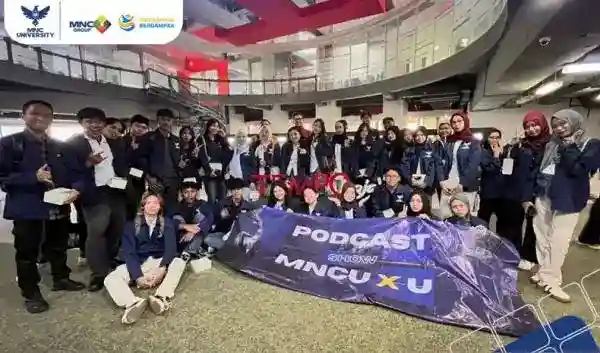 Mahasiswa MNC University Belajar Produksi Podcast Jurnalistik di Tempo Media